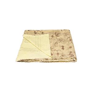 Natural by Lifestyle Brands Kantha 50-in x70-in 305 Cotton Vintage Handmade Throw