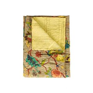 Natural by Lifestyle Brands Kantha 50-in x70-in 318 Cotton Vintage Handmade Throw