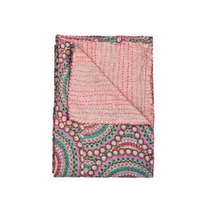 Natural by Lifestyle Brands Kantha 50-in x70-in 328 Cotton Vintage Handmade Throw
