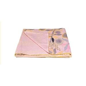 Natural by Lifestyle Brands Kantha 50-in x70-in 320 Cotton Vintage Handmade Throw