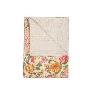 Natural by Lifestyle Brands Kantha 50-in x 70-in 507-3 Cotton Vintage Handmade Throw