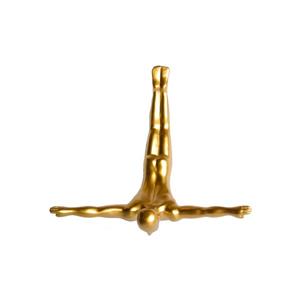 Natural by Lifestyle Brands Decorative Wall Diver - Gold