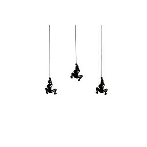 Natural by Lifestyle Brands Suspended Climber - 3 PK - Black