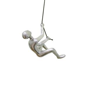 Natural by Lifestyle Brands Suspended Climber - Silver
