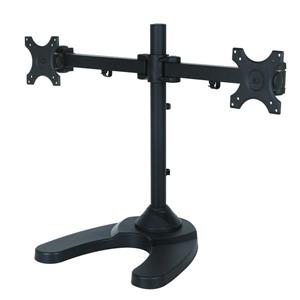 TygerClaw 13-in to 24-in Black 2 Monitor Desk Mount