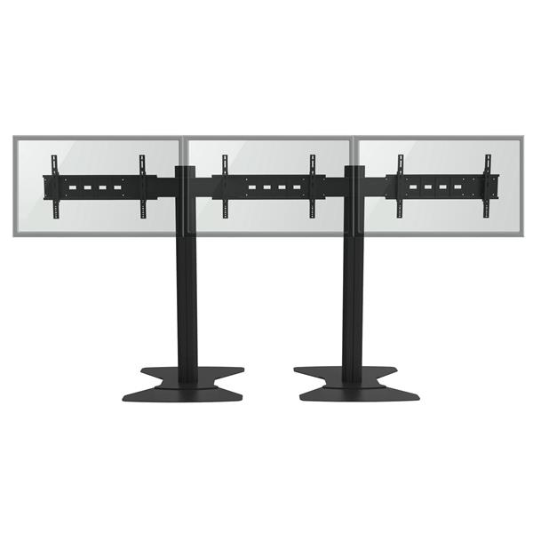 TygerClaw 30-in to 60-in 3 Flat Panel TV Stand