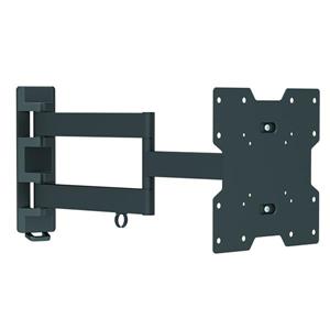 TygerClaw 23-in to 42-in Black Full Motion Wall Mount