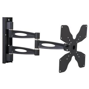 TygerClaw 23-in to 40-in Black Full Motion Wall Mount
