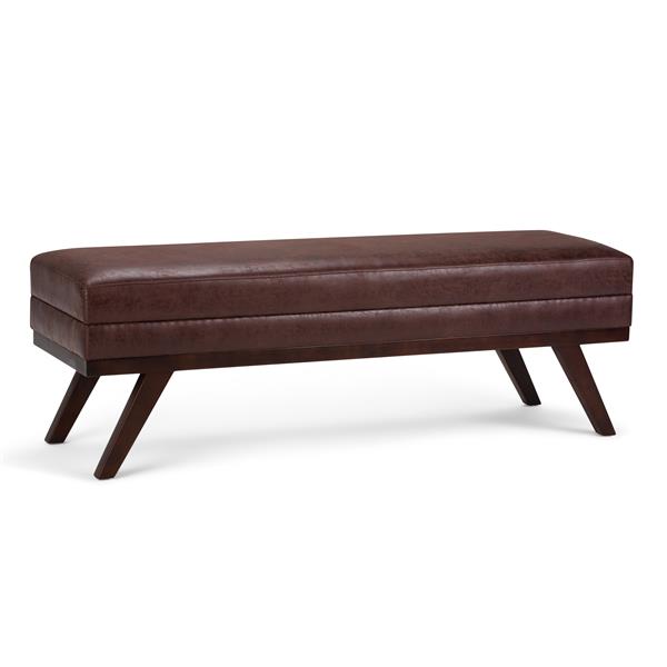 Extra Wide Ottoman Bench Axcot 274 Brt, Extra Long Leather Bench