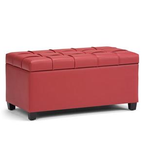 Banc-ottoman de rangement Sienna, 33,5