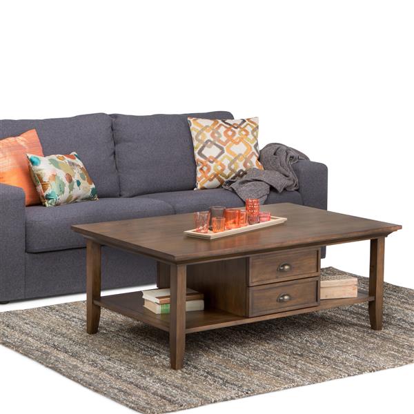 simpli home redmond coffee table