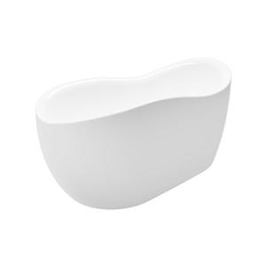 A&E Bath & Shower Axel-NF Freestanding Bathtub - 68-in - White