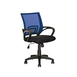 CorLiving 18.50-In x 18.25-In Navy Blue Mesh Back Office Chair