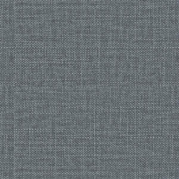 CorLiving Antonio 46-in x 28-in x 18-in Blue Grey Fabric Storage Ottoman