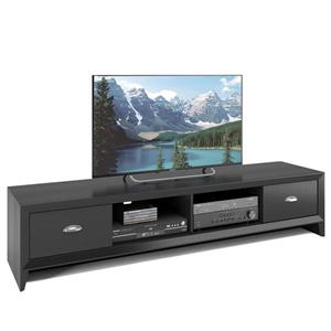 CorLiving Lakewood Black Extra Wide TV Stand