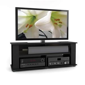 CorLiving Bakersfield Ravenwood Black TV Stand for TVs up to 55 inches