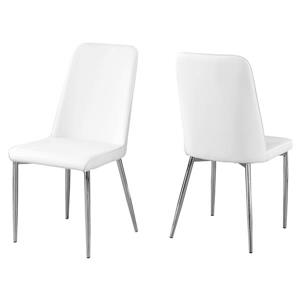 Monarch Dining Chairs - 37-in - White - Set of 2