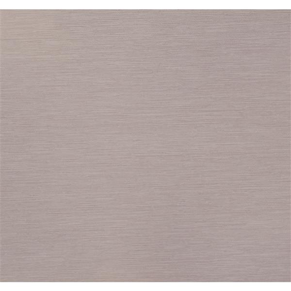 Sun Glow Motorized Privacy Roller Shade with Valance 37-in x 72-in Off-White