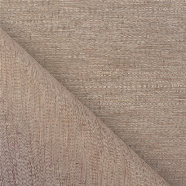 Sun Glow 64-in x 72-in Brown Chainless Woven Roller Shade With Valance