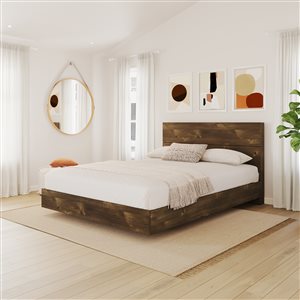 Nexera 2 Piece Truffle Queen Bed Set