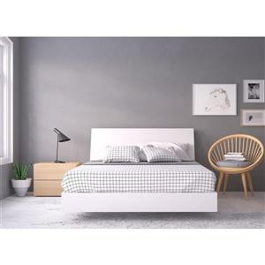 Nexera Esker 3 Piece White Queen Bedroom Set