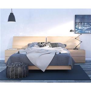 Kabane Queen Bedroom Set - 4 Pieces - Maple