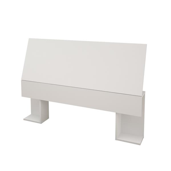 Nexera Paris 3 Piece White Full Bedroom Set