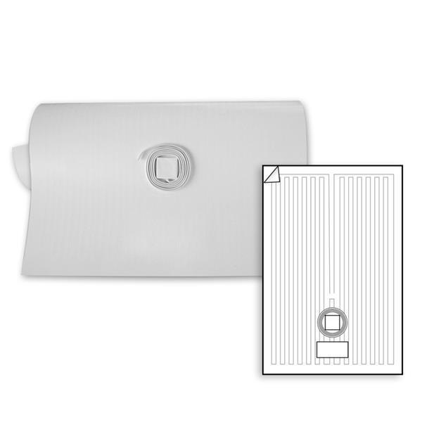 WarmlyYours 12-in x 18-in White Rectangular Mirror Defogger