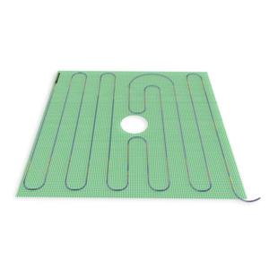 WarmlyYours TempZone™ 4-ft x 4-ft 120V Green Shower Mat