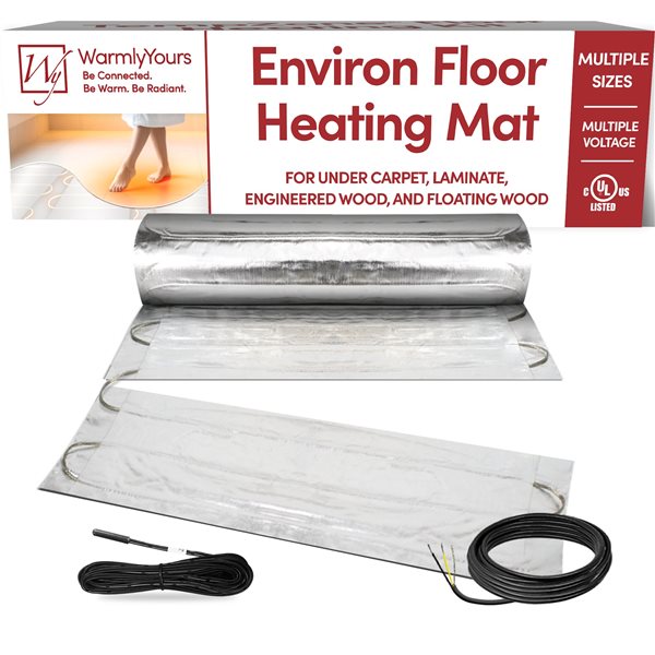WarmlyYours Environ™ 1.5-in x 18-in 120V Aluminum Foil Flex Roll