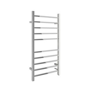WarmlyYours Metropolitan 19.75-in Polished Chrome 10-Bar Towel Warmer