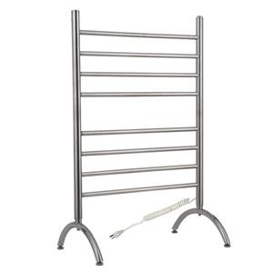 WarmlyYours Barcelona 36-in Stainless Steel 13-Bar Free Standing Towel Warmer with WeMo Switch