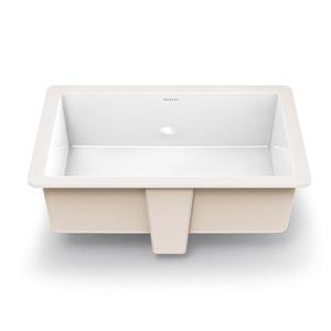 Lilli Classically Redefined Undermount Bathroom Sink Rectangular White