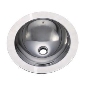 Decolav Simin Above-Counter Vessel with Overflow- Round- Polished