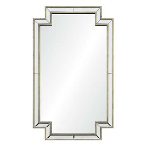 Miroir Raton, Notre Dame Design, 24" x 40", bois, argent