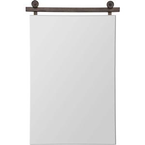 Notre Dame Design Sersha Mirror - 40-in x 2.25-in- Metal -Bronze