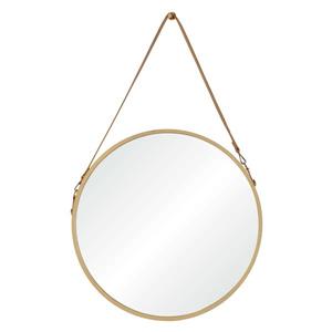 Notre Dame Design Cupola Mirror - 23.75-in x 38.75-in- Wood
