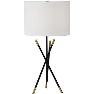 Lampe Hudswell, Notre Dame Design, 27", métal, blanc