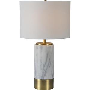 Lampe Hainsworth, Notre Dame Design, 24,5", métal, gris