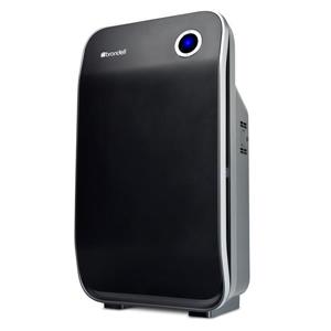 Brondell O2+ Halo True HEPA Three Stage Black 13.68-in Air Purifier