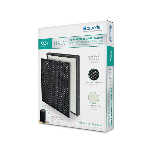 Brondell O2+ Halo Filter Replacement Pack