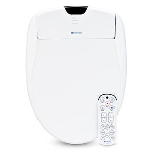 Brondell Swash 1400 Bidet Seat White Wireless Remote 15.2-in x 19.55-in