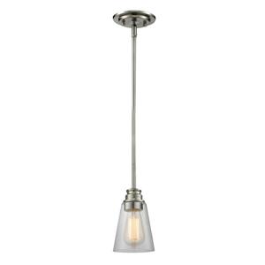 Petit luminaire à 1 lumière Annora, 5,5 po, nickel brossé