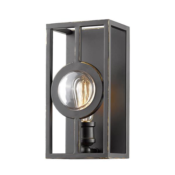 Z-Lite Port Olde Bronze 1 Light Wall Sonce