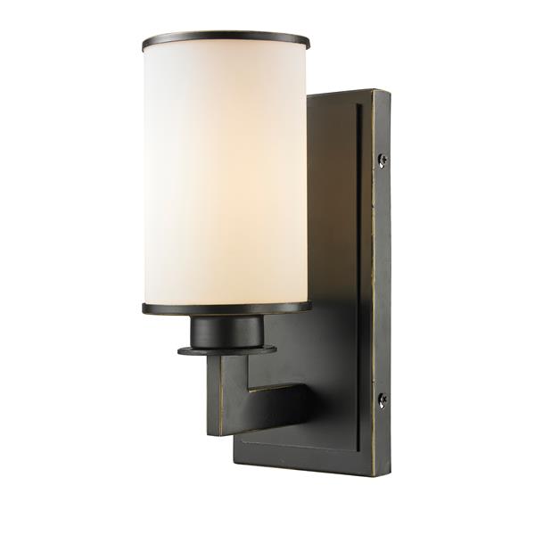 Z-Lite Savannah Olde Bronze 1 Light Wall Sconce