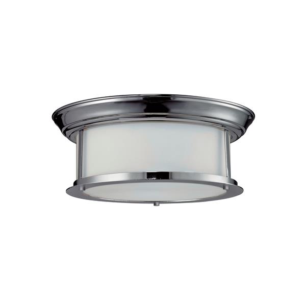 Z-Lite Sonna 2-Light 13.25-in Chrome Ceiling Light