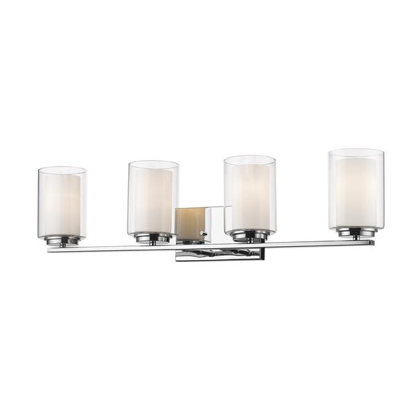 Z-Lite Willow Chrome 4 Light Vanity Light