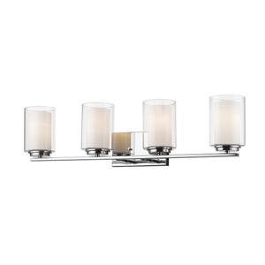 Z-Lite Willow Chrome 4 Light Vanity Light