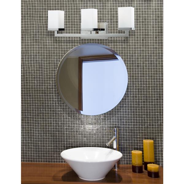 Z-Lite Tidal Brushed Nickel 3 Light Vanity Light