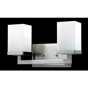 Z-Lite Tidal Brushed Nickel 2 Light Vanity Light